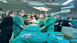 Boluda yeni yılın ilk bebeği İzzet Baysal Eğitim ve Araştırma Hastanesinde dünyaya geldi
