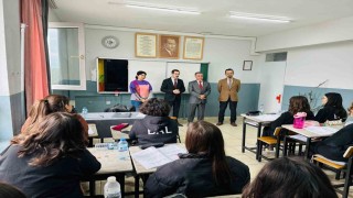 Bozdoğan Kaymakamı Polat, öğrencilerin eğitim süreçlerini yerinde inceledi