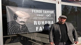 Bucaklı esnaftan Ferdi Tayfur için anlamlı etkinlik