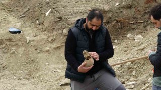 Burdurda insan kemikleri bulunan bölgedeki saha çalışmaları tamamlandı