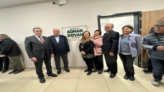 Burhaniyede Adnan Dovan Kütüphanesi törenle açıldı