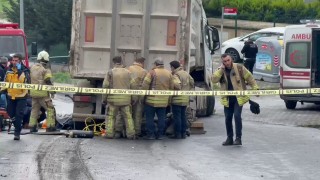 Büyükçekmecede feci kaza kamerada