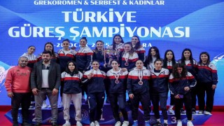 Büyükler Kadınlar Türkiye Güreş Şampiyonası sona erdi