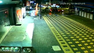 Çağırdığı adamı 3 erkek arkadaşıyla gasbetti, o anlar güvenlik kamerasına yansıdı