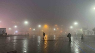 Çanakkale Boğazında sis nedeniyle Çanakkale-Eceabat seferleri durduruldu