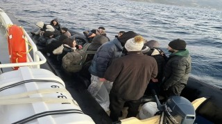 Çanakkalede 32 kaçak göçmen yakalandı