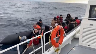 Çanakkalede 36 kaçak göçmen yakalandı