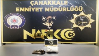 Çanakkalede 544 gram skunk ele geçirilen şüpheli tutuklandı