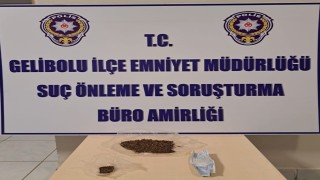 Çanakkalede uyuşturucu operasyonu: 1 gözaltı