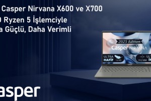 Casper Nirvana X600 ve X700 Ryzen 5 ile Yenilendi