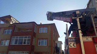 Çaycumada ev yangını korkuttu