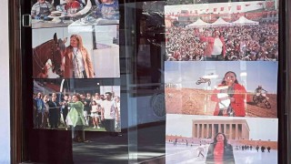 CHPli başkandan cami yerleşkesinde fotoğraflı propaganda