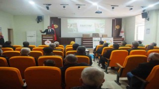 Çiftçiler tarım sigortaları hakkında bilgilendirildi