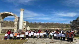 Çocuklar, Stratonikeiada sanatla buluştu