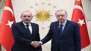Cumhurbaşkanı Erdoğan, Ürdün Dışişleri Bakanı es-Safediyi kabul etti