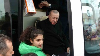 Cumhurbaşkanı Erdoğana Malatyada sevgi seli