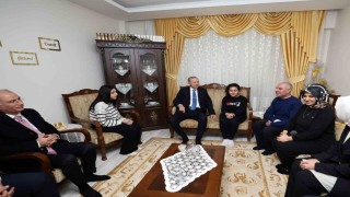 Cumhurbaşkanı Erdoğandan Malatyada Uludağ ailesine ziyaret