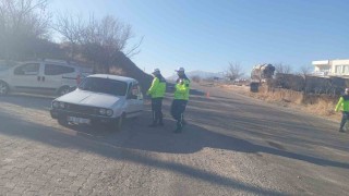 Çüngüşte trafik denetimi