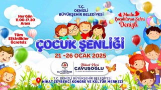 Denizli Büyükşehirden çocuklara şenlik müjdesi