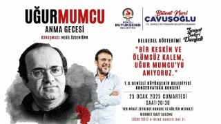 Denizli Büyükşehirden Türk basınının unutulmaz isimlerinden Uğur Mumcuya anma gecesi