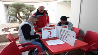 Denizli OSBden Kızılayın yürüttüğü kan bağışı kampanyasına destek