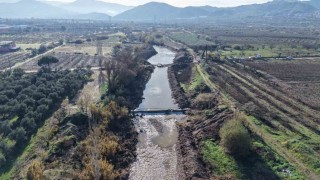 Derbent Mahallesinde dere geçişleri güvenli hale geldi