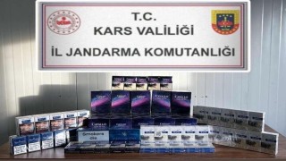 Digorda kaçak sigara ele geçirildi