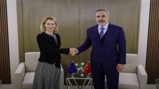 Dışişleri Bakanı Fidan, AB Dış İlişkiler ve Güvenlik Politikası Yüksek Temsilcisi Kallas ile görüştü