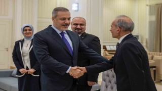 Dışişleri Bakanı Fidan, Irak Türkmen Cephesi Başkanı Turanı kabul etti