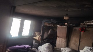 Diyadinde ev yangını