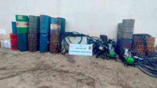 Doğubayazıtta 2 bin litre kaçak akaryakıt ele geçirildi
