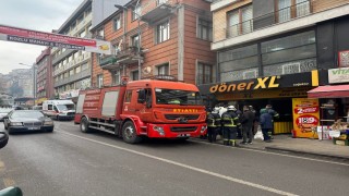 Dönercide fritözden çıkan yangın korkuttu