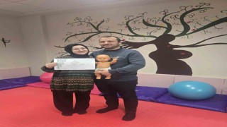 Düzcede gebe okulunda ilk eşli eğitim yapıldı
