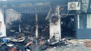 Edirnedeki yangının boyutu gün ağarınca ortaya çıktı