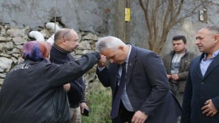 Edremit Belediyesinden taziye ziyareti