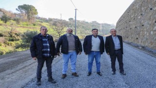 Efeler Belediyesinden Baltaköyde yol çalışması