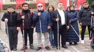 Elazığda “ Beyaz Baston Dünya Görme Engelli Haftası” etkinliği