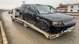 Elazığda cip takla attı: 2 yaralı