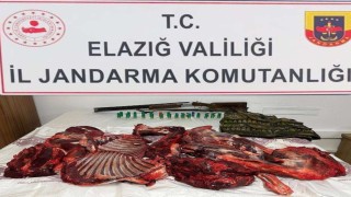 Elazığda dağ keçisini avlayan şahsa 650 bin lira ceza kesildi
