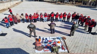 Elazığda orman ve kırsal alan yangınlarına müdahale eğitimi