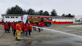 Elazığda orman yangınlarına müdahale eğitimi