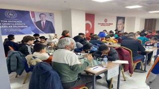 Elazığda satranç turnuvası sona erdi