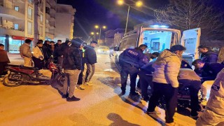 Elektrikli bisiklet devrildi: 1 ağır yaralı