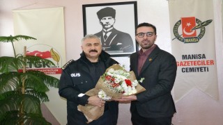 Emniyet Müdürü Aktaştan Gazeteciler Cemiyetine ziyaret