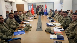Erzincan İl Jandarma Komutanlığı 2024 yılı Asayiş Değerlendirme Toplantısı yapıldı
