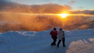 Erzincanda en düşük hava sıcaklığı eksi 27 derece ile Otlukbelide ölçüldü