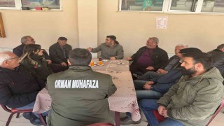 Erzincanda orman ekipleri halkı bilgilendiriyor
