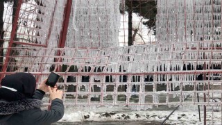 Erzincanda soğuk hava etkisini sürdürüyor