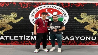 Erzincanlı atletizm sporcusu Türkiye 3üncüsü oldu