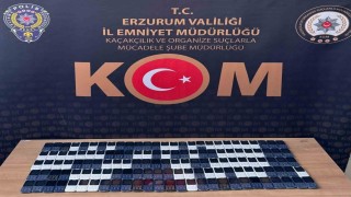 Erzurumda 138 adet gümrük kaçağı cep telefonu ele geçirildi